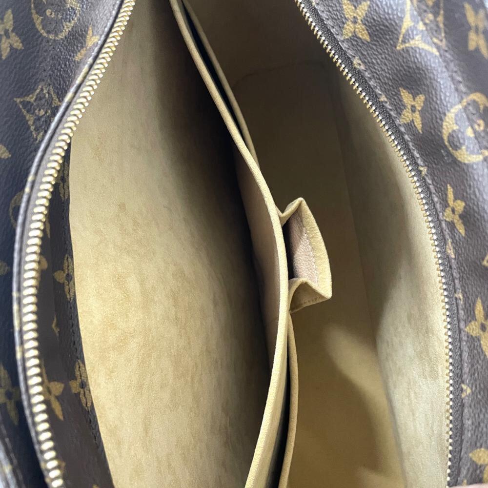 LOUIS VUITTON Authentic Brown Monogram Canvas Tote Bag - Picture 8 of 10